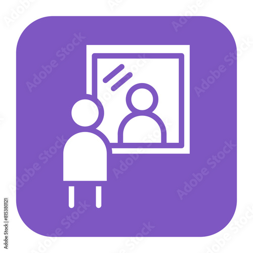 Self Awareness icon vector image. Can be used for Personality Traits.