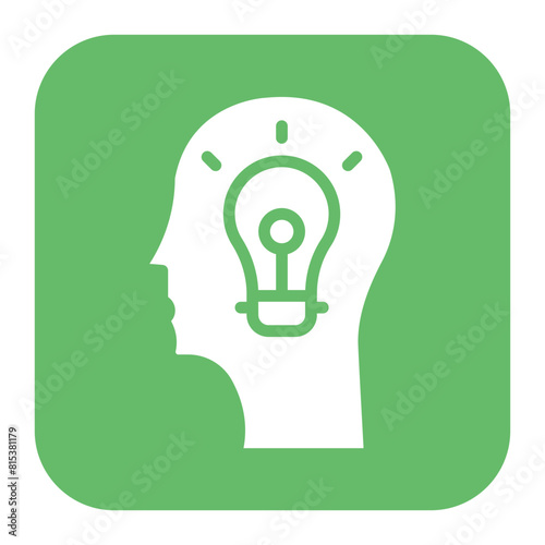 Inspiration icon vector image. Can be used for Leadership.