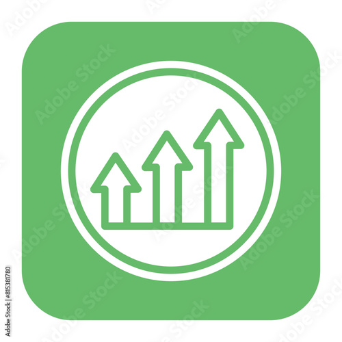Market Dominance icon vector image. Can be used for Business Analytics.