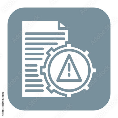Risk Avoidance icon vector image. Can be used for Risk Management.