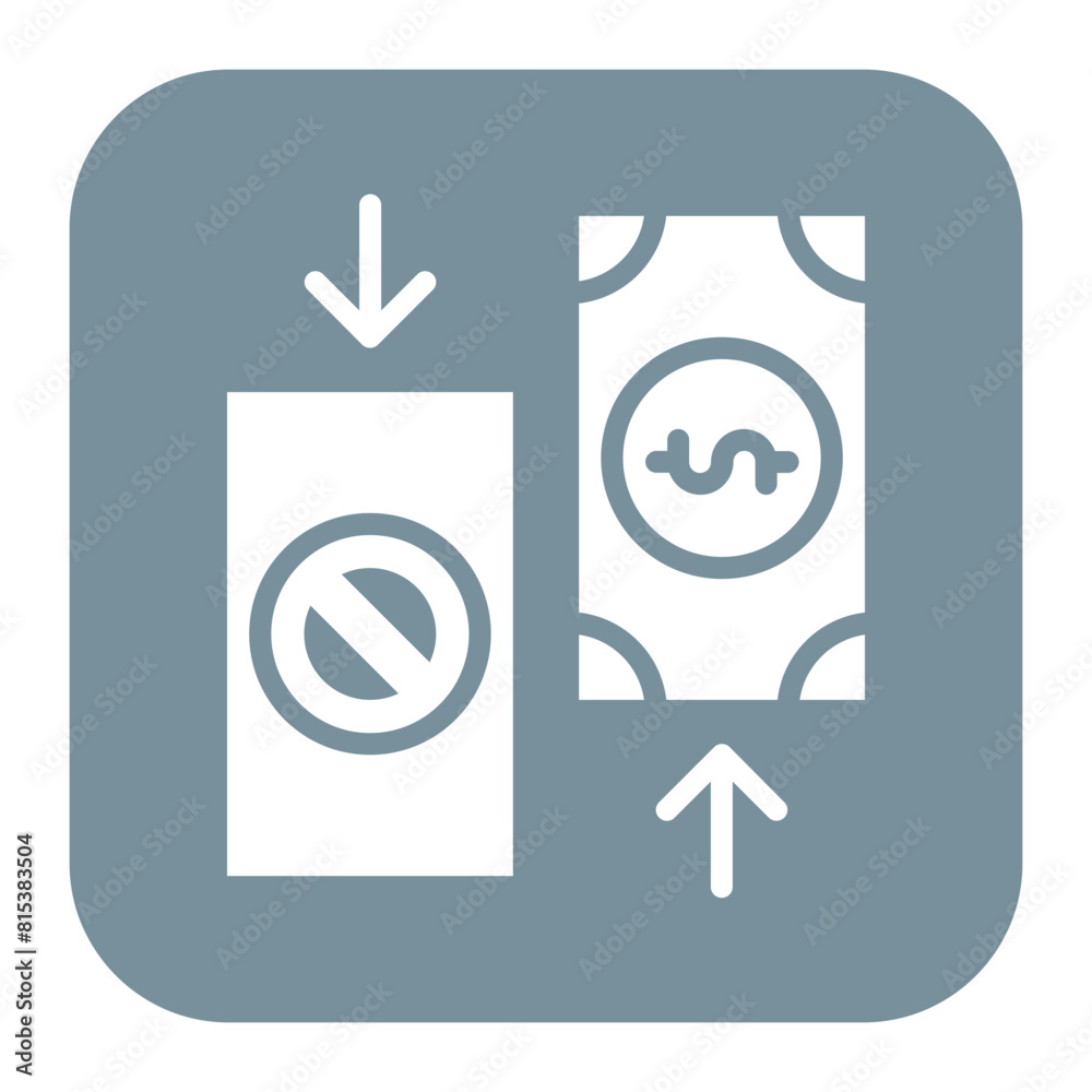Kickback Cash icon vector image. Can be used for Corruption. Kickback Cash icon vector image. Can be used for Corruption.