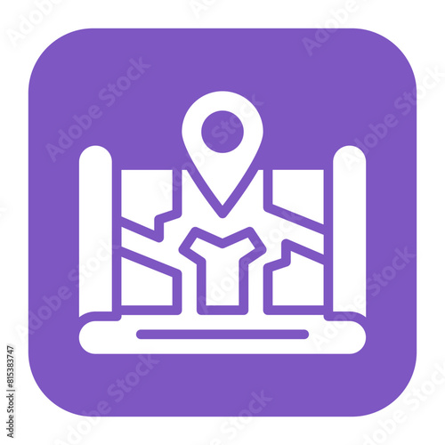 Outbreak Map icon vector image. Can be used for Infectious Diseases.