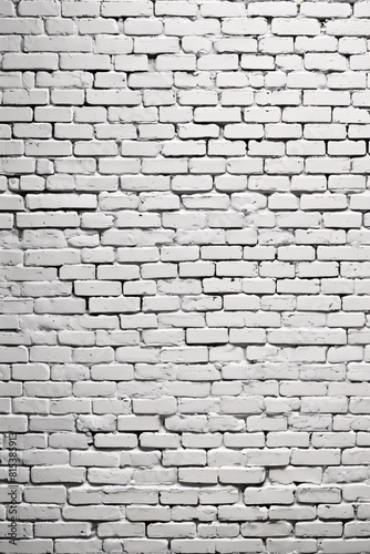  Luminous Lattice  White Brick Wall Background Exploration  