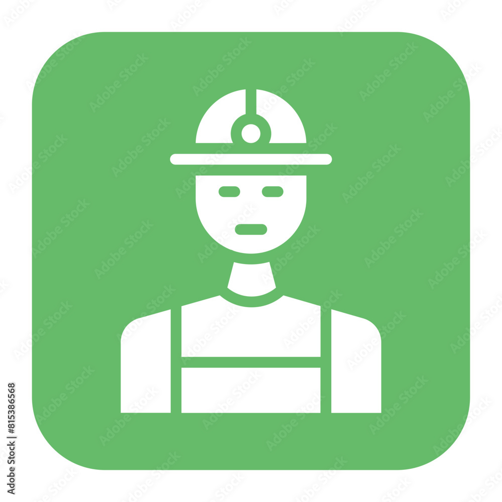 Male Engineer icon vector image. Can be used for Manufacturing.