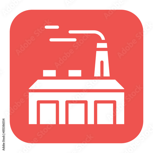 Industry icon vector image. Can be used for Manufacturing.