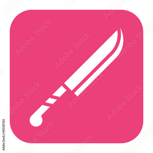 Knife icon vector image. Can be used for Shoemaker.