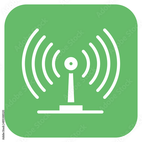 Sensor icon vector image. Can be used for Biometrics.