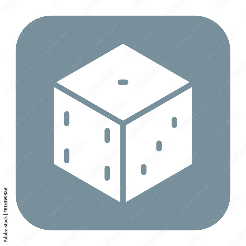Dice icon vector image. Can be used for Casino. Dice icon vector image. Can be used for Casino.