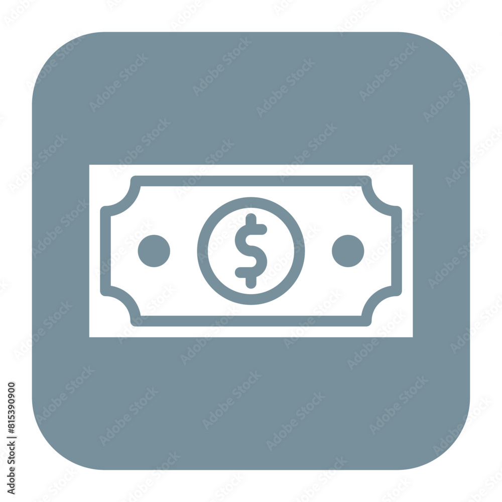 Dollar Bill icon vector image. Can be used for Trading.