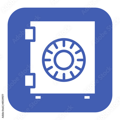 Vault icon vector image. Can be used for Trading.