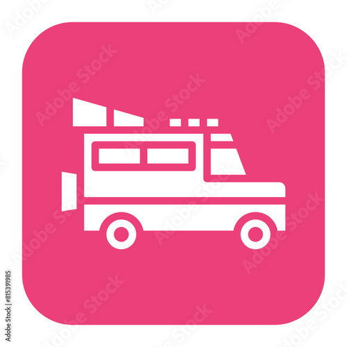 Overlanding icon vector image. Can be used for Adventure.