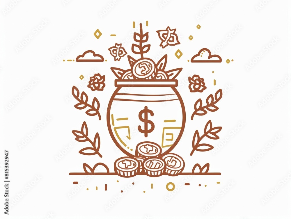 Obraz premium Fortune Favors the Bold