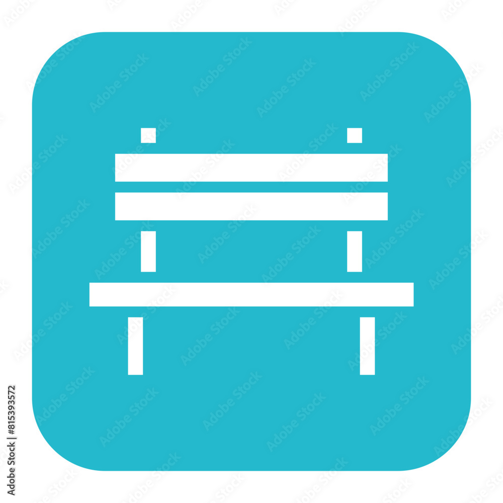 Bench icon vector image. Can be used for Homeless. Bench icon vector image. Can be used for Homeless.