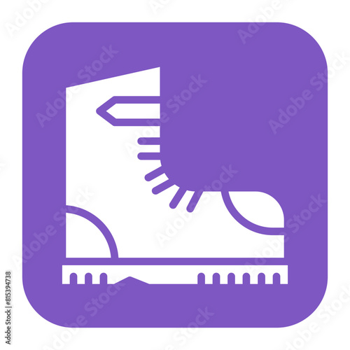 Snow Shoes icon vector image. Can be used for Ski Resort.