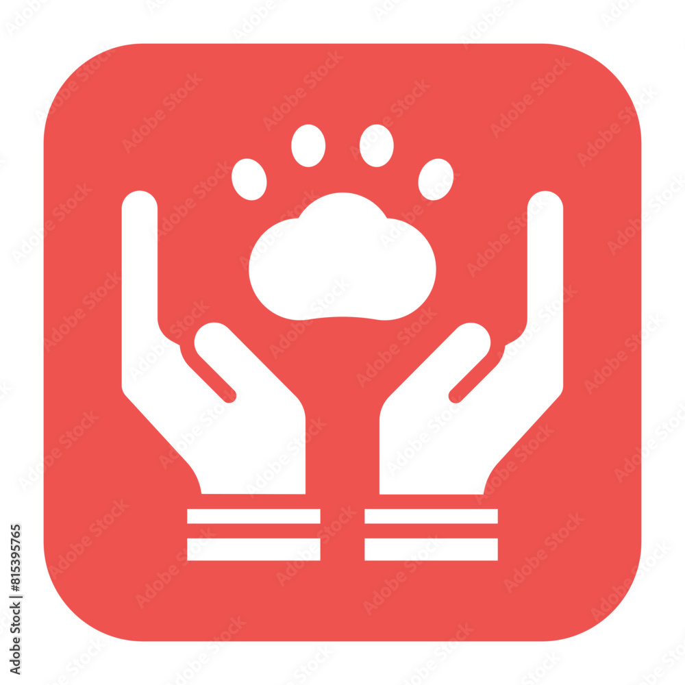 Adoption icon vector image. Can be used for Veterinary. Adoption icon vector image. Can be used for Veterinary.