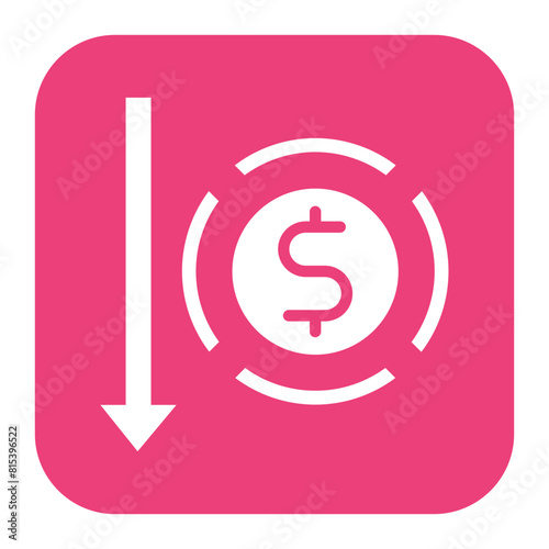 Bankruptcy icon vector image. Can be used for Crisis Mangement.