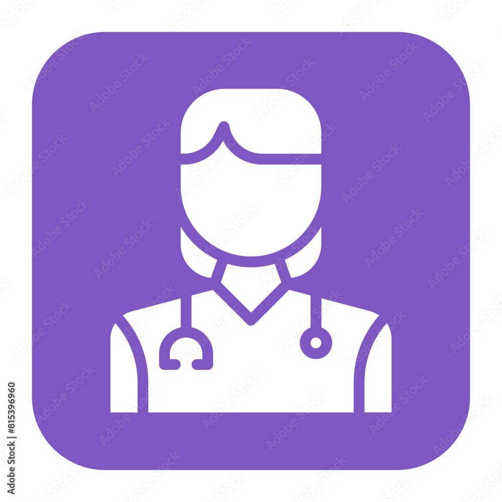 Nurse Female icon vector image. Can be used for Nursing. Nurse Female icon vector image. Can be used for Nursing.