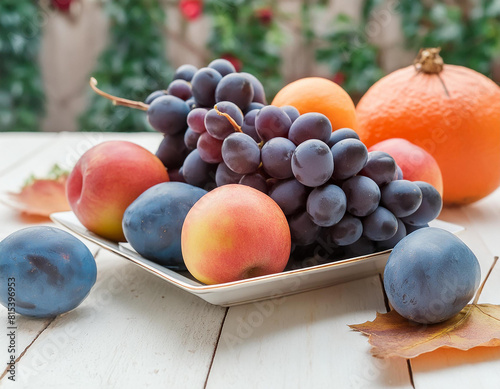 still life with fruits