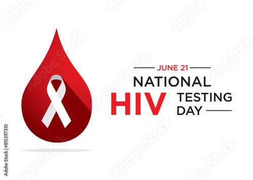 National HIV Testing Day, observed on June 27th annually, encourages people to get tested for HIV.