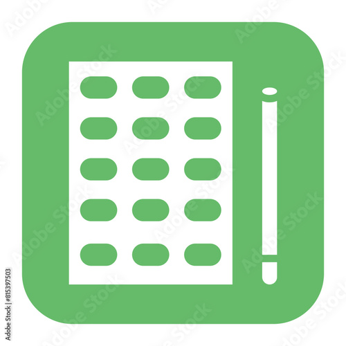 Nicotine Gum icon vector image. Can be used for Addiction.