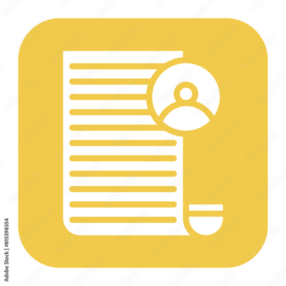 Data Subject icon vector image. Can be used for Compliance And Regulation. Data Subject icon vector image. Can be used for Compliance And Regulation.