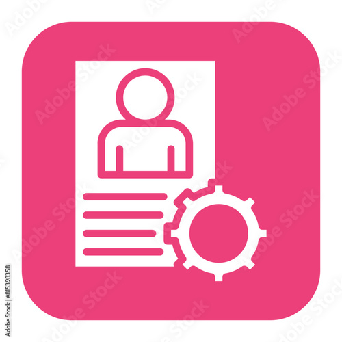 De Identification icon vector image. Can be used for Compliance And Regulation.