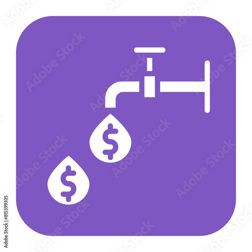 Liquidity icon vector image. Can be used for Credit And Loan.