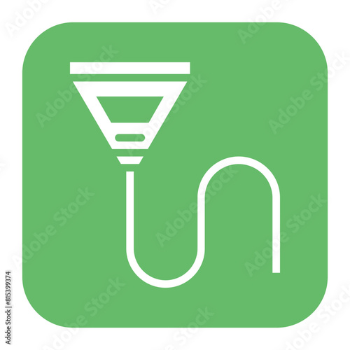 Beer Bong icon vector image. Can be used for Bar.