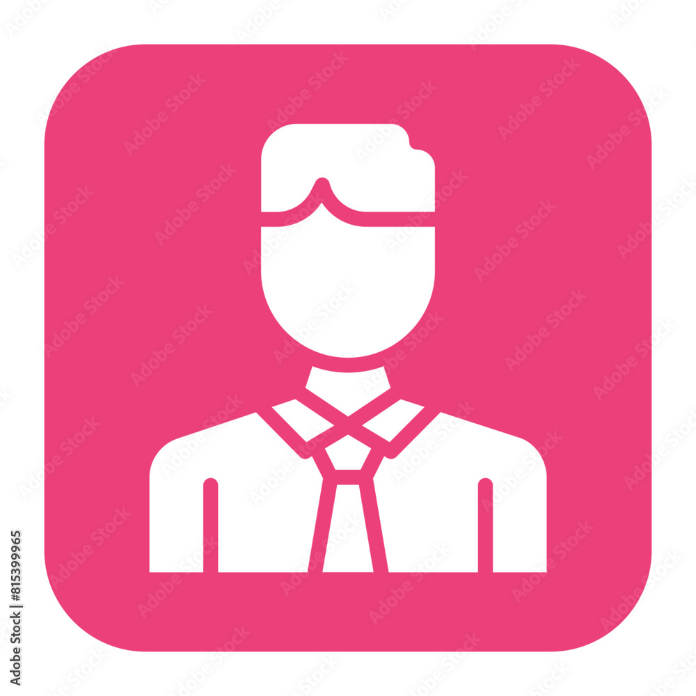 Assistant Man icon vector image. Can be used for Crime Investigation. Assistant Man icon vector image. Can be used for Crime Investigation.
