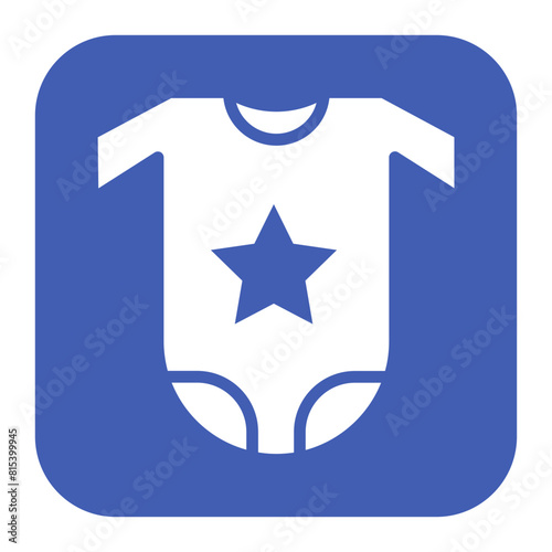 Onesie icon vector image. Can be used for Maternity.