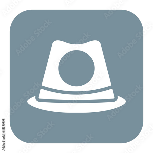 Detective Hat icon vector image. Can be used for Crime Investigation.