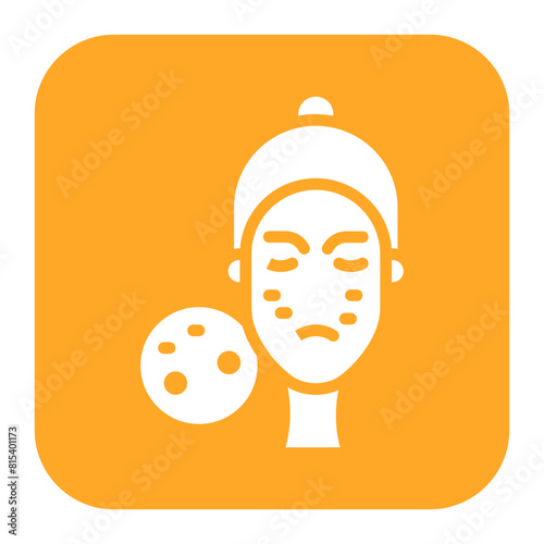 Pimples icon vector image. Can be used for Dermatology.