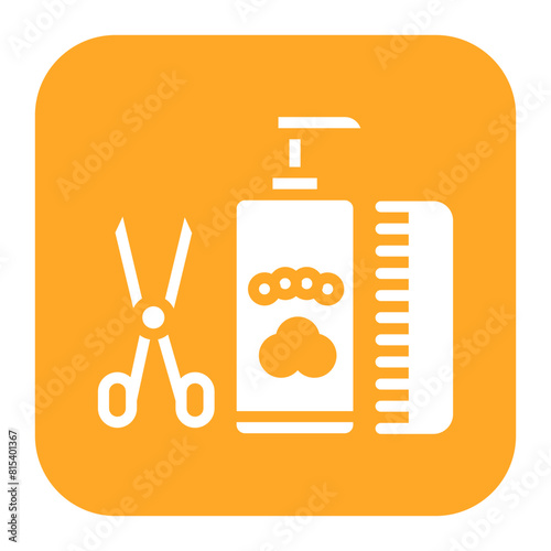 Grooming Assistance icon vector image. Can be used for Home Services.