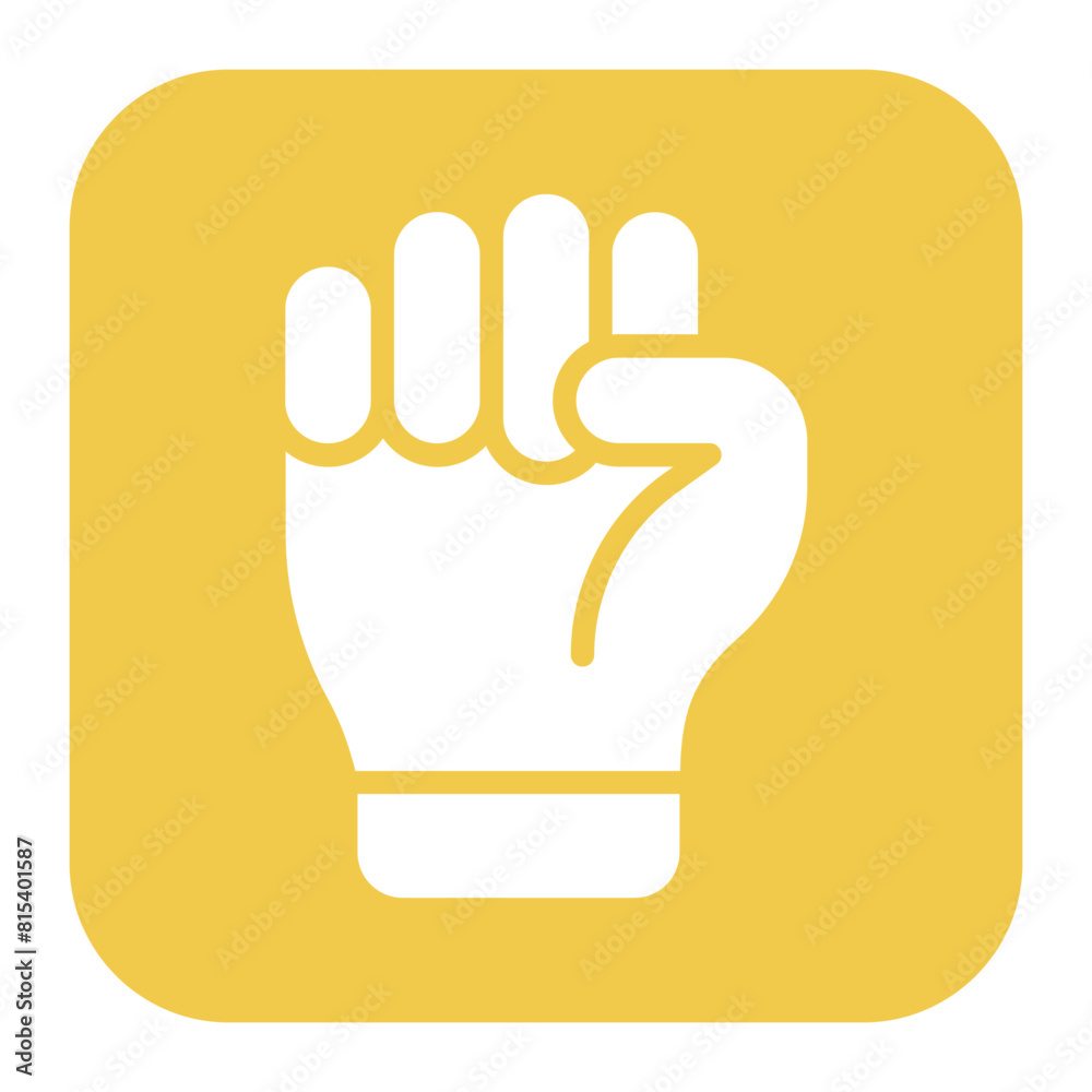 Fist icon vector image. Can be used for Human Rights. Fist icon vector image. Can be used for Human Rights.