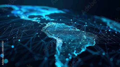 Connectivity and Cyber Technology: Digital Map of South America