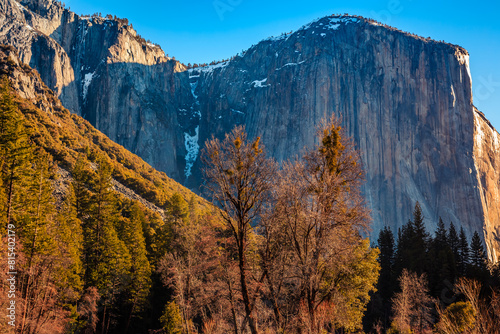 Winter Afternoon on El Capitan, Yosemite National Park, California