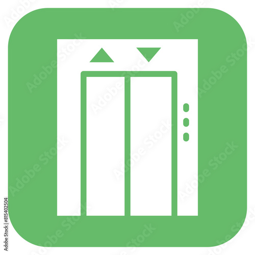 Lift icon vector image. Can be used for Nursing Home.