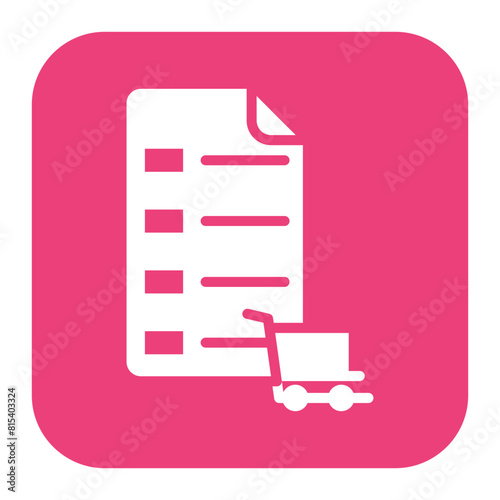 Cart Summary icon vector image. Can be used for Ecommerce Store.