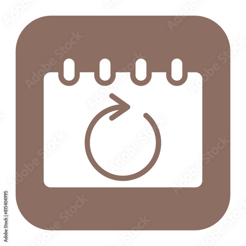 Calendar Sync icon vector image. Can be used for Remote Working.