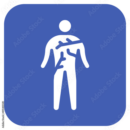 Angiogram icon vector image. Can be used for Cardiology.