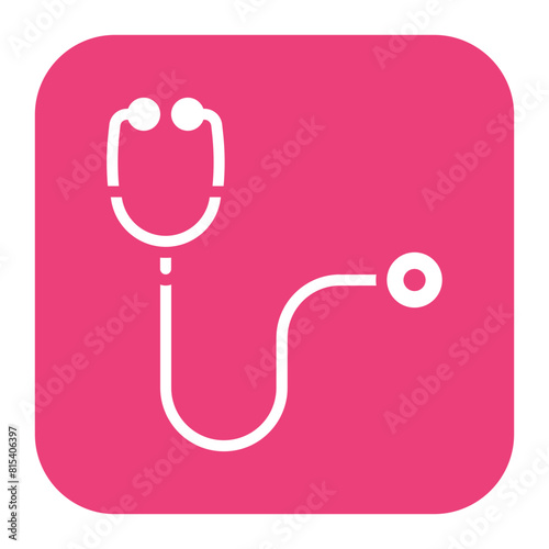 Stethoscope icon vector image. Can be used for Tuberculosis.