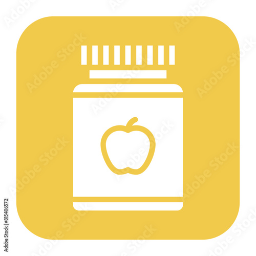 Fruit Jam icon vector image. Can be used for Brunch.