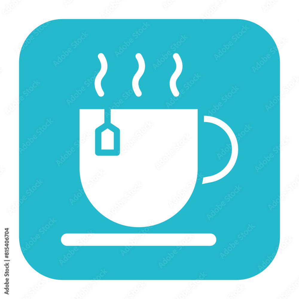 Teacup icon vector image. Can be used for Brunch. Teacup icon vector image. Can be used for Brunch.