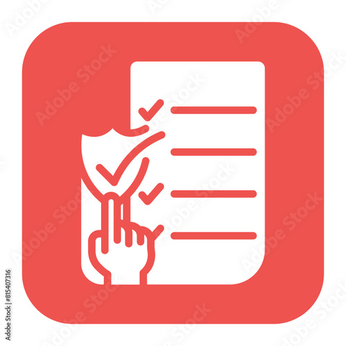 Regulatory Compliance icon vector image. Can be used for Business Audit.