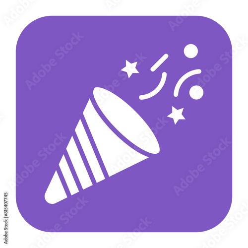 Party icon vector image. Can be used for Vacation Planning.