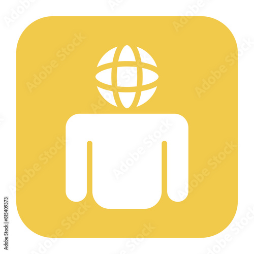 Worldview icon vector image. Can be used for Lifestyles.