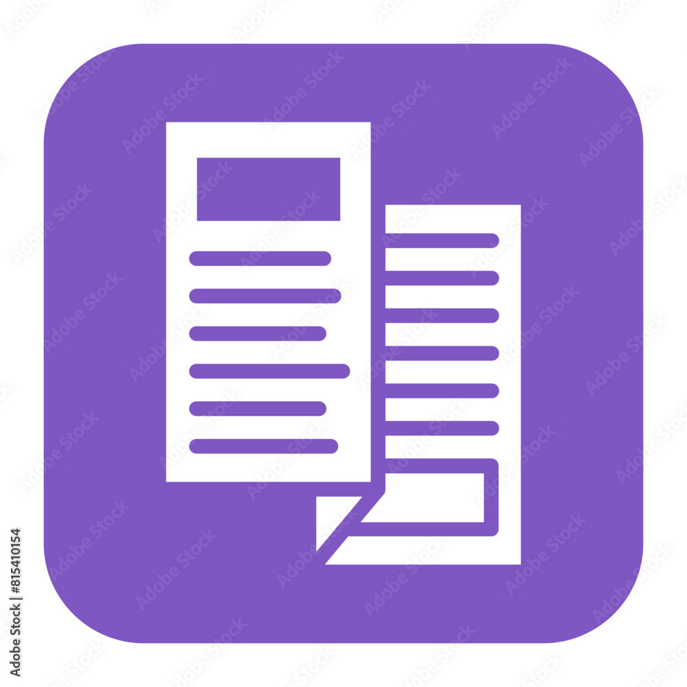 Brochure icon vector image. Can be used for Award Events. Brochure icon vector image. Can be used for Award Events.