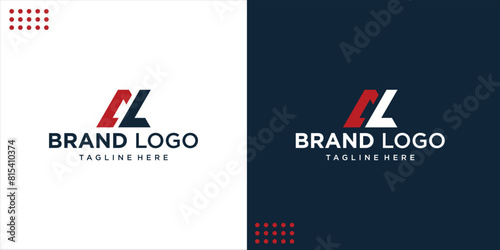Creative CL Letter Logo, Design Inspiration, Illustration, Vector