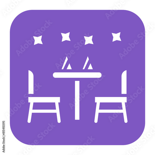 Party icon vector image. Can be used for Award Events.