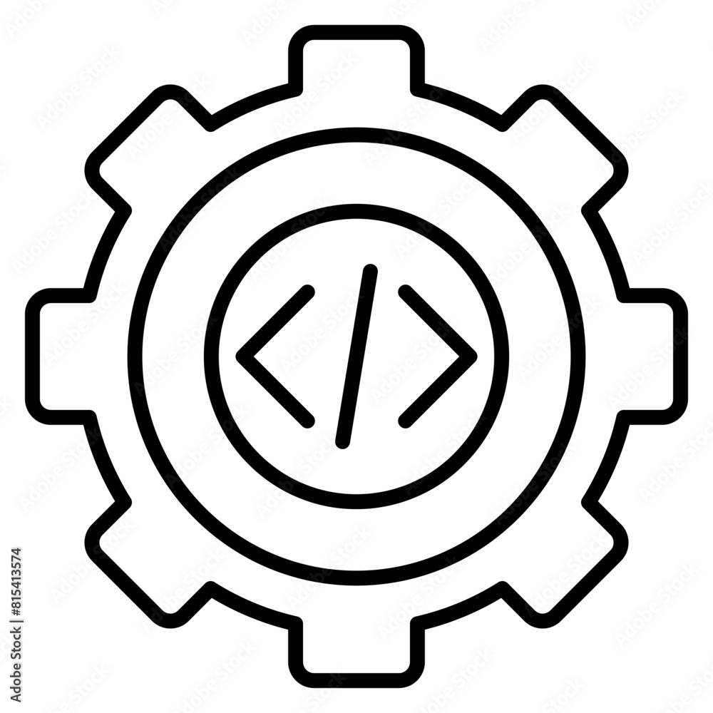 Customization vector icon. Can be used for No Code iconset. Customization vector icon. Can be used for No Code iconset.